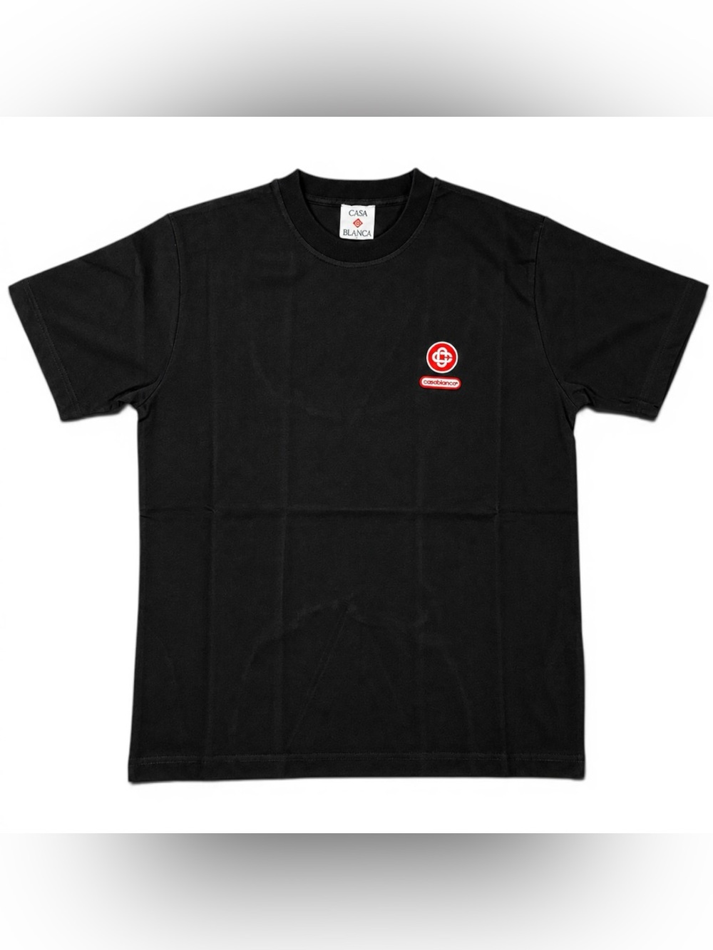 Casa Blanca Men's Black Short-Sleeve Logo T-Shirt
